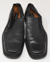 Kenneth Cole Mens Loafer Soft Leather Black Dress Shoes 10 - £62.30 GBP