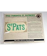 The NHL PATCH COLLECTION 1922 Toronto St, Patricks Hockey Team Patch - £14.78 GBP