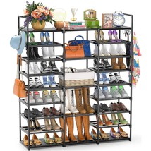 Shoe Rack Storage Organizer, 9 Tier Large Shoes Rack For Entryway Closet... - $85.99