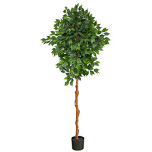 6 Ficus Artificial Tree - £89.28 GBP