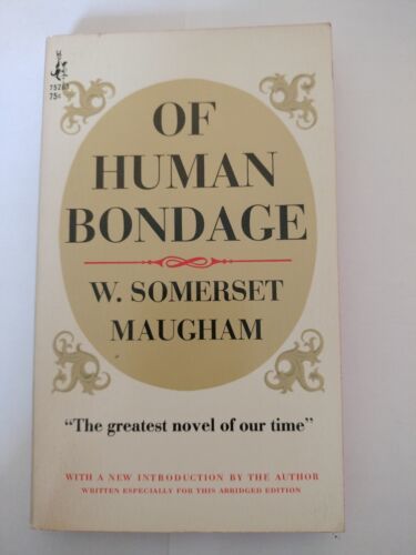 OF HUMAN BONDAGE by W SOMERSET MAUGHAM 1968 VINTAGE PB    75283 Pocket B... - $11.30