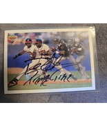 Deion Sanders Signed Baseball Football Card Autographed Atlanta Braves F... - $48.02 CAD
