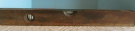 VINTAGE The Baker McMillen Co. Akron Ohio Eclipse Wooden Level 24&quot; Pat 1... - $36.00