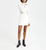 THEORY Womens Mini Skirt Snap Solid White Size US 0 I0805302 - £109.52 GBP