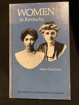 Women in Kentucky by Helen Deiss Irvin 1979 hardcover Univ Press KY PET RESCUE - £3.80 GBP