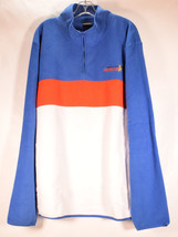 Dumbgood Mens Fleece Henly Sweatshirt Blue Red 2XL Gundam - €30,31 EUR
