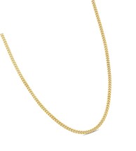 Creations 3mm Miami Cuban Link Chain in 18K Gold Rose - £123.23 GBP