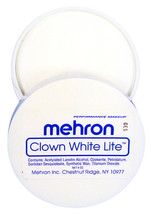 Mehron Makeup Clown White Lite Professional Makeup (7 oz) - £58.32 GBP