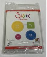Sizzix Sizzlits Buttons #5 Die-cut 654430 NEW SEALED NWT - $180.37 MXN