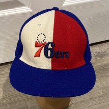 Philadelphia 76ers Sixers 1977 Hardwood Classics Wool Hat Cap Fitted 7 1/4 - $65.13