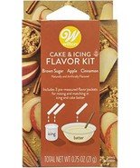 Wilton Cake &amp; Icing Flavor Kit 3pcs-Brown Sugar, Cinnamon &amp; Apple - £6.29 GBP