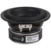 Dayton Audio TCP115-4 4&quot; Treated Paper Cone Midbass Woofer 4 Ohm - $40.96