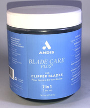 ANDIS CL-12570 16oz JAR BARBER BEAUTY SALON BLADE CARE PLUS 7 IN 1-NEW-S... - £14.72 GBP