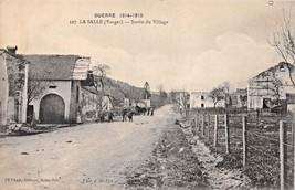 Guerra 1914-15 ~ La Salle (Vosges) France-Sortie Du Village - WW1 Foto Cartolina - £5.88 GBP