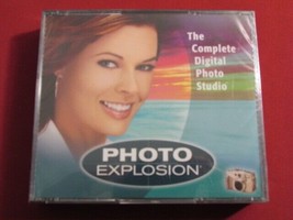 Photo Explosion Complete Digital Photo Studio 2002 Pc CD-ROM 3 Discs Sealed Oop - £10.05 GBP