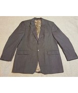 Lauren Ralph Lauren Mens 44L Wool Blazer Made in Canada Gray Vtg Jacket - $81.89 CAD