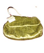Purse Handbag Light Olive Green Velvet Velour Sr Ctr Crafts &amp; Collectibl... - $55.41 CAD