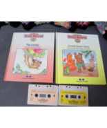 Teddy Ruxpin 2 books Cassette Tapes vintage The Airship Grundo Beach party - £20.43 GBP