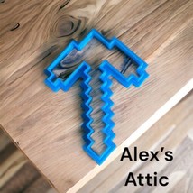 Mine Inspired Small Pickaxe Cookie Cutter 3d Printed - $4.21