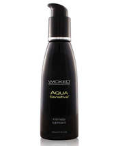 Wicked Sensual Care Hypoallergenic Aqua Sensitive Water Based Lubricant - 4 oz U - $30.54