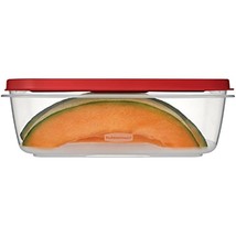 Rubbermaid Easy Find 8.5-Cup Food Storage Container, Small, Clear with R... - $21.85