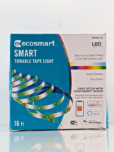 EcoSmart 16 ft. Smart Hubspace RGB &amp; Tunable White Tape Light Works with Alexa - £25.33 GBP