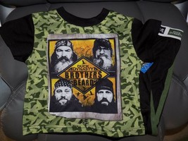 Duck Dynasty Brothers of the Beard 2pc Pajamas Size 4/5 Boy&#39;s NEW - £12.25 GBP