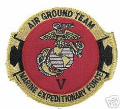 Usmc Marine Corps Expeditionary Force V Team Patch - £23.96 GBP