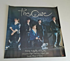 The Cure Poster Kiss Me Kiss Me Kiss Me 24&quot; X 24&quot; 1987 Elektra Promo Only - $255.99