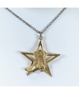 Texas Star with Cowboy Boot Texan girl Cowboy Necklace 18&quot; Jewelry - €6,82 EUR