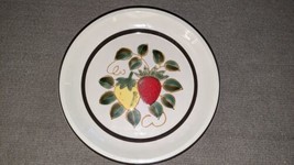 Japan Strawberries Round Serving Platter 12-3/8&quot; Excellent Pre Owned Con... - £19.41 GBP