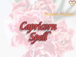 Capricorn Spell ~ Discipline, Practicality, Perseverance, Organization, ... - $35.00