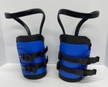 Teeter Hang Ups SL Spyder EZ-Up Gravity Inversion Boots Blue With Calf L... - $37.39