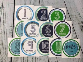24 Pack Baby Month Stickers and Milestone Stickers - £11.65 GBP