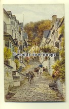 ar0293 - The High Street in Clovelly *2364. Artist - A R Quinton - Postcard - $2.95