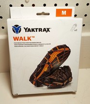 Yaktrax Walk Foot Wear Traction For Snow &amp; Ice Sz M Black  W 10.5-12.5 /... - $7.87