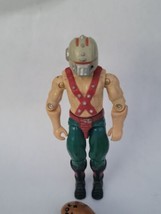 Vintage Gi Joe Big Boa 1987 Figure With Boxing Bag Clean Unbroken  - £17.39 GBP