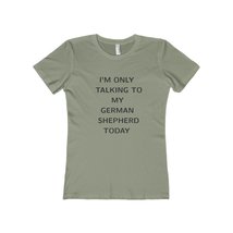 German Shepherd T-Shirt, Women&#39;s The Boyfriend Tee - £12.87 GBP+