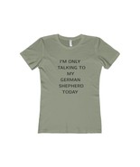 German Shepherd T-Shirt, Women&#39;s The Boyfriend Tee - $309.96 MXN+