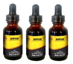 Vitalee Herpezol for Herpes type 1 and type 2. Non-Stop healing Oil (1, 30 ml) - £44.23 GBP