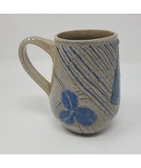 Studio Art Pottery Clay Coffee Mug Glaze Stoneware Signed Christmas - £12.41 GBP