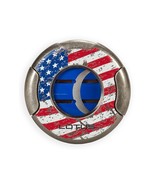 Lotus Meteor Cigar Cutter American Flag Twin Blade Compact Metal Housing... - $76.59 CAD