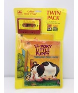 Vintage 1977 Golden Story Book &#39;n&#39; Tape  Twin Pack “ The Little Poky Pup... - $801.38 MXN