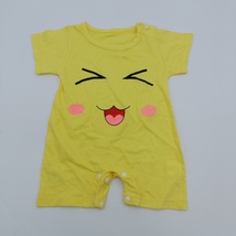 HEYCCO One-piece garments Cute Soft Cotton One-Piece Garments for Baby, Yellow - £17.29 GBP