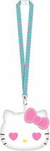 SANRIO Hello Kitty Deluxe Lanyard with Pouch Card Holder - £10.17 GBP