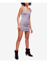 FREE PEOPLE Gray Ribbed Body Con Dress - £23.90 GBP