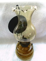 Vintage oil lamp w/reflector Patio Lamp Made in Japan 7 1/2&quot; - £19.73 GBP