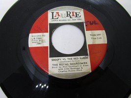 The Royal Guardsmen – Snoopy Vs. The Red Baron 1966 Laurie Records  7&quot; 4... - $12.86