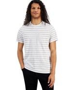 Sun + Stone Men&#39;s Aaron Regular-Fit Stripe Pocket T-Shirt Vintage White-... - $283.25 MXN