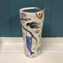 Tag Ceramic Mermaid Undersea Tumbler 12oz Tea Coffee mug *chips - £22.23 GBP